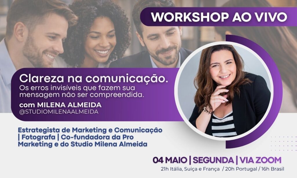 Workshop Clareza na Comunicação