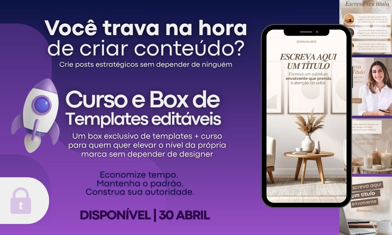 Capa BOX DE TEMPLATES — Pro Marketing